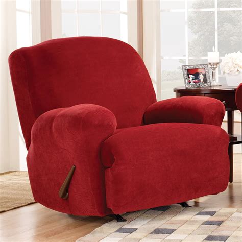 Elastic in seat seam and bottom help hold the <strong>slipcovers</strong> in place. . Surefit barrel chair slipcover